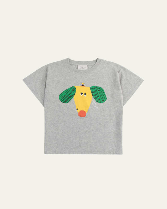 Boy's Happy Dog Graphic T-Shirt, Size